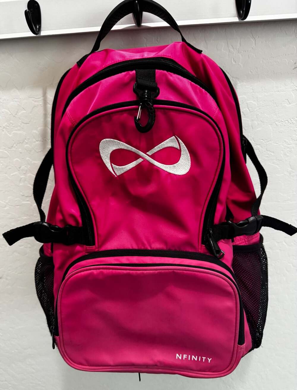 Nfinity Classic Cheerleading Backpack in Pink - Picture 1 of 9
